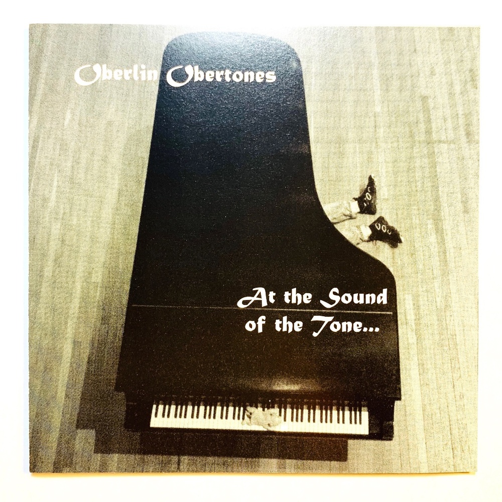 Oberlin Obertones CD At The Sound Of The Tone A Cappella Collegiate Vocal